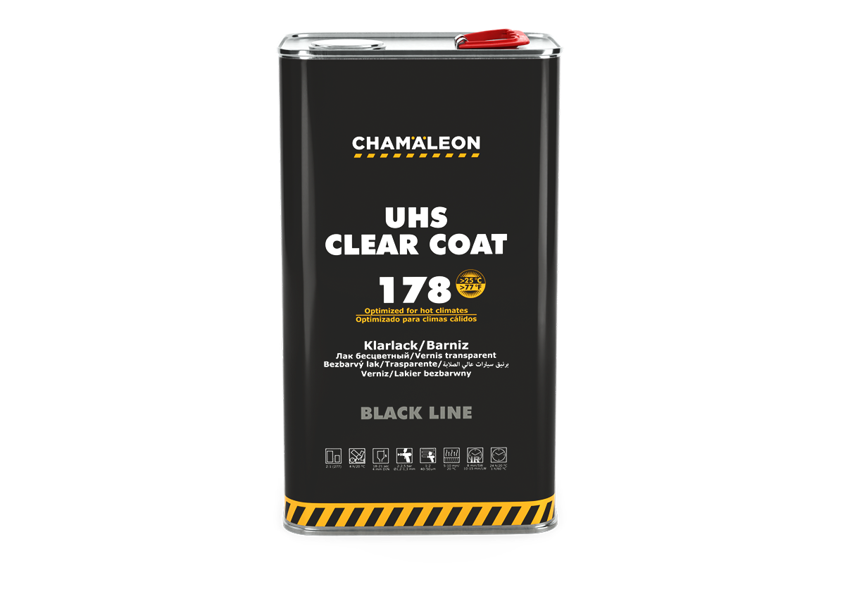 CHAMAELEON 2K UHS lēni žūstoša laka caurspīdīga, glancēta (2:1)