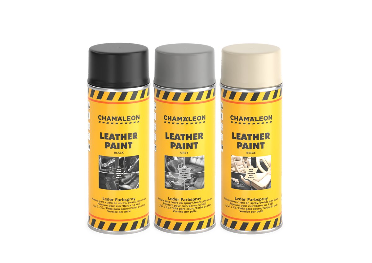 CHAMAELEON Krāsa ādas apdarei, aerosols 400ml (dažādas krāsas)