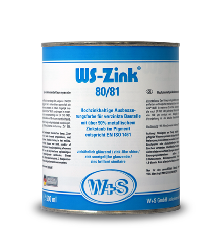WS-Zink 80/81 aukstais cinks, 1000 ml