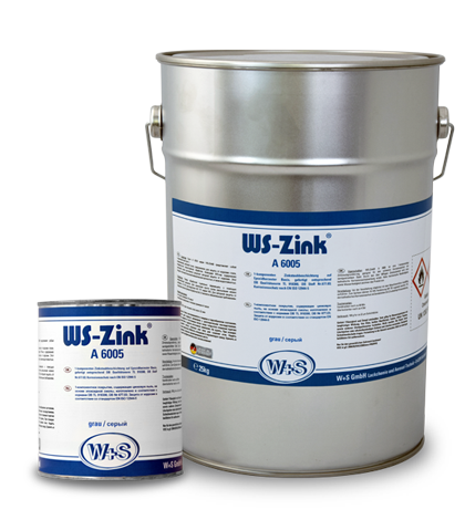 WS-Plast A6005 gruntskrāsa metālam, 1000 ml