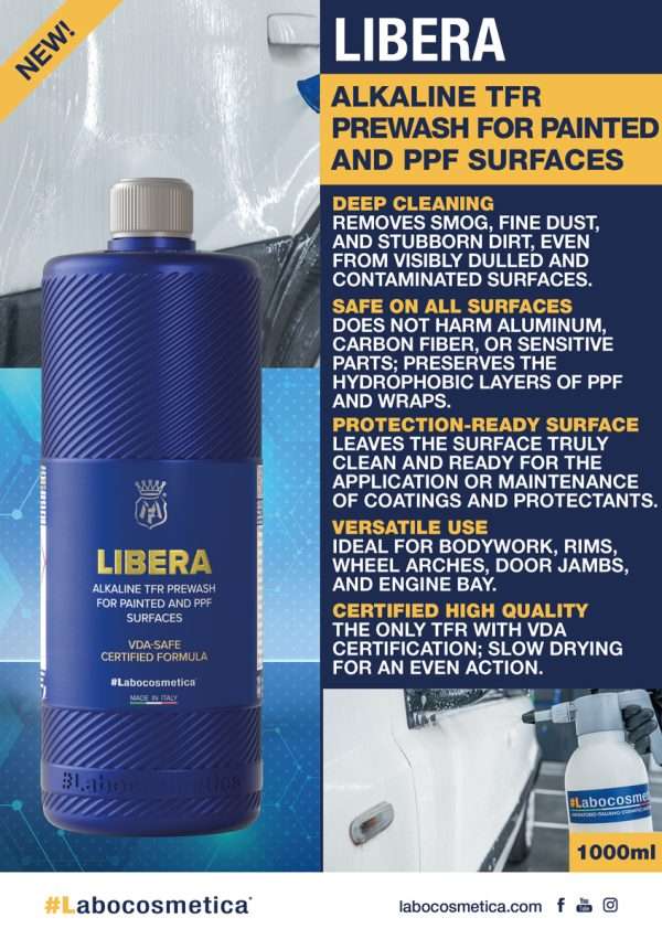 Labocosmetica LIBERA Priekšmazgātājs PPF un citiem delikātiem pārklājumiem (1000ml) – attēls 5