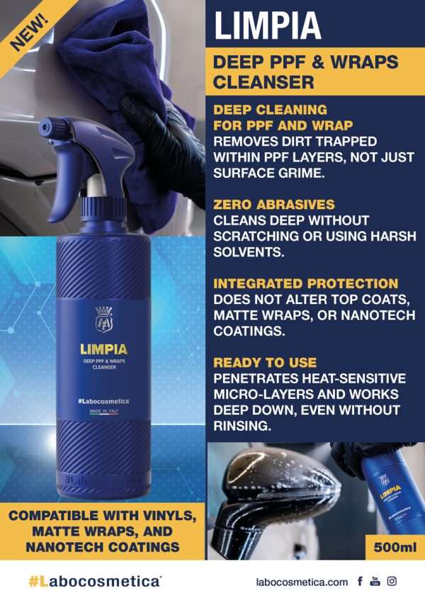 Labocosmetica LIMPIA Līdzeklis PPF un līmplēvju padziļinātai tīrīšanai (500ml) – attēls 9