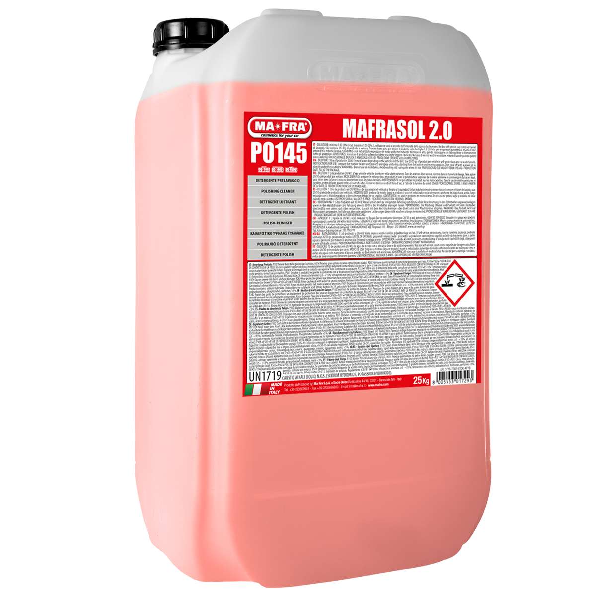 MAFRASOL 2.0 25kg Spēcīgs priekšmazgātājs