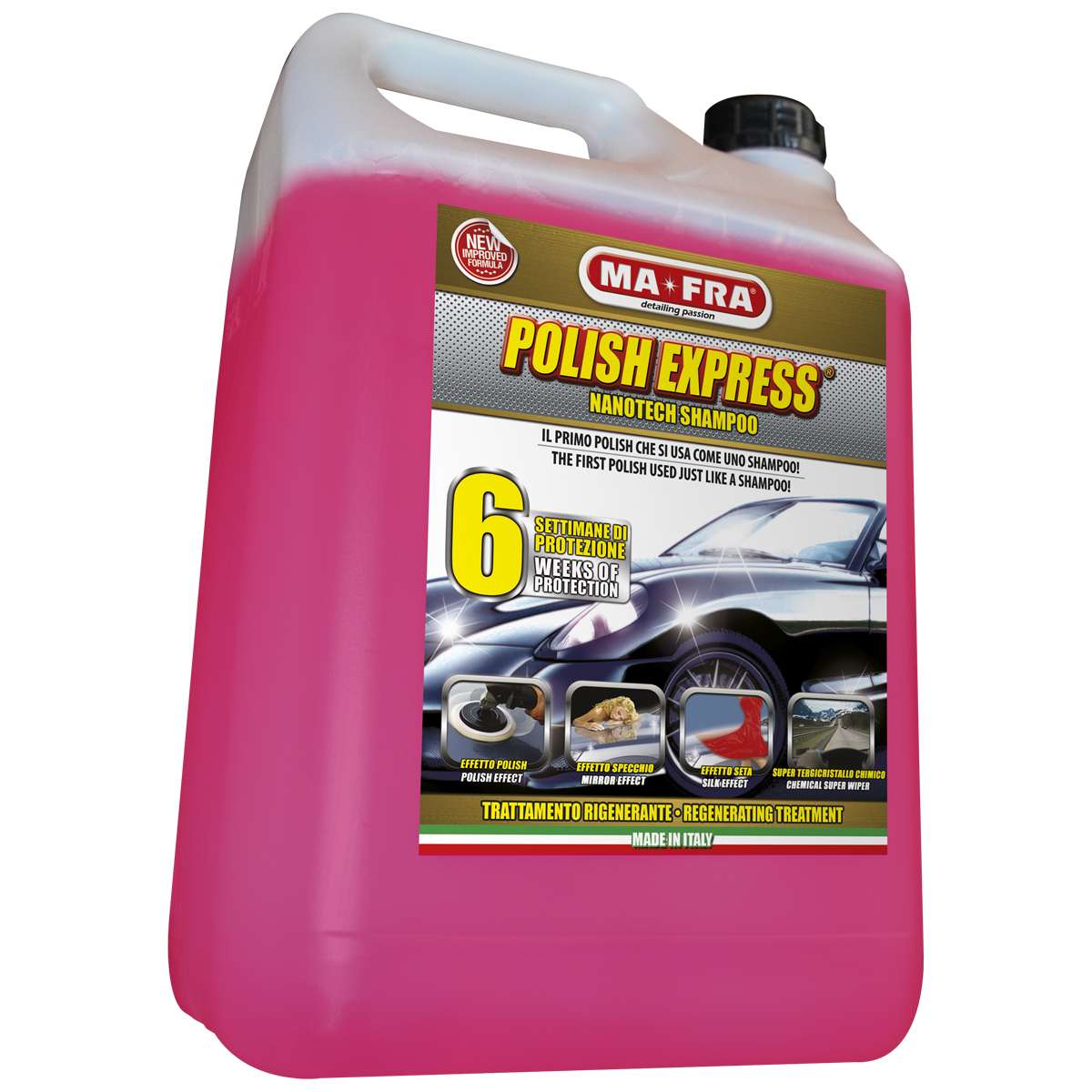 POLISH EXPRESS 4,5L Autošampūns ar pulējosu efektu