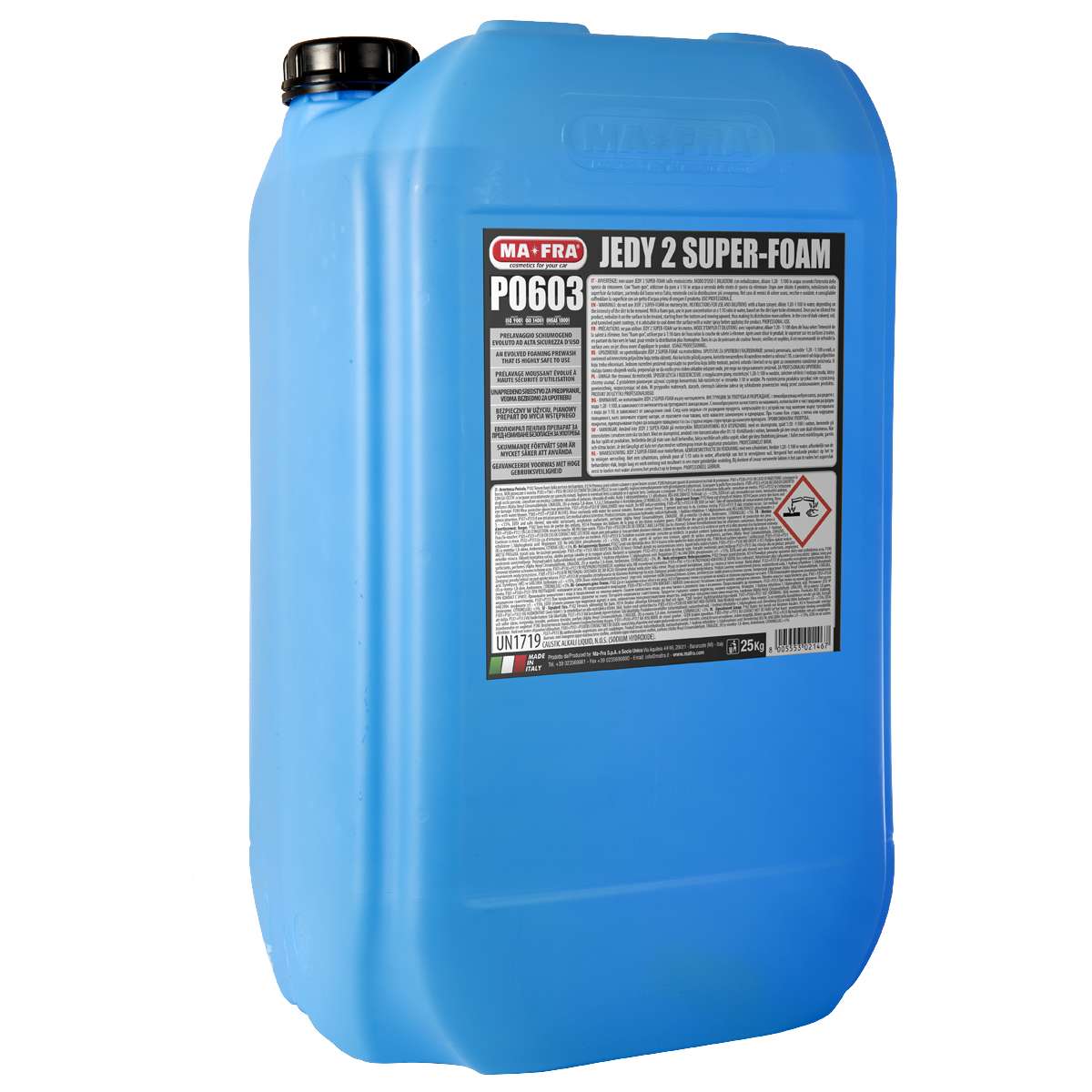 JEDY 2 SUPER FOAM 25kg Īpaši putojošs priekšmazgāšanas līdzeklis