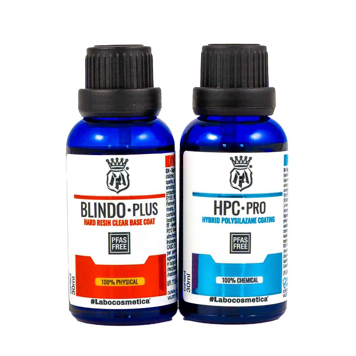 Labocosmetica BLINDO PLUS + HPC PRO PROFESSIONAL COATING KIT Keramiskā pārklājuma komplekts sertificētiem profesionāļiem (dažādi iepakojumi)