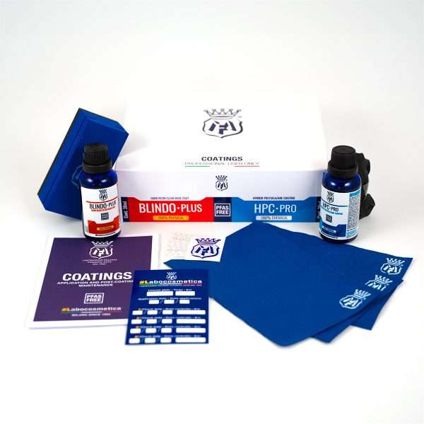 Labocosmetica BLINDO PLUS + HPC PRO PROFESSIONAL COATING KIT Keramiskā pārklājuma komplekts sertificētiem profesionāļiem (dažādi iepakojumi) – attēls 3