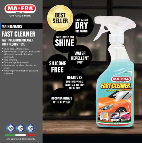 FAST CLEANER 500ml Virsbūves Quick Detailer – attēls 2