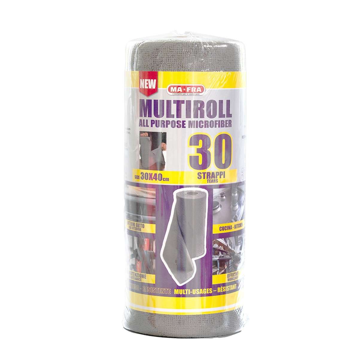 MULTIROLL MICROFIBRE WIPES Mikrošķiedras salvetes