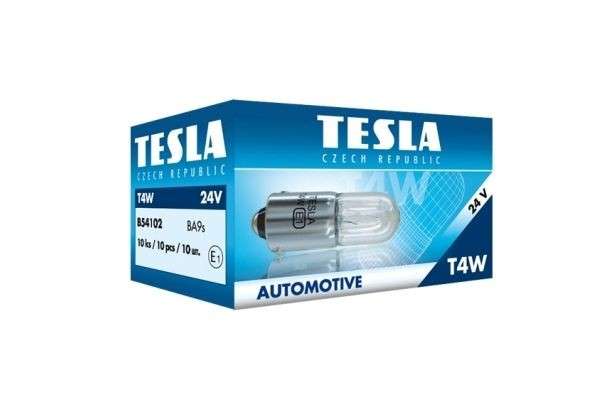 Auto spuldze Tesla T4W 24V (Kravas auto) / BA9s