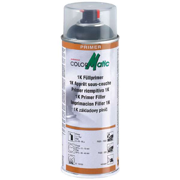 ColorMatic 1K Pildošā gruntskrāsa, 400ml aerosols, dažādi toņi